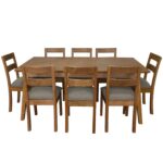 Comedor Tornillo: Mesa Vintage 180x90 cm. + 8 Sillas Paola - Image 3