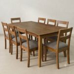 Comedor Tornillo: Mesa Vintage 180x90 cm. + 8 Sillas Paola - Image 2