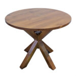 Mesa Comedor Puro Pino Radiata Jas Diámetro 110 cm.