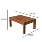 Mesa de centro rectangular Qhapaq - Image 3